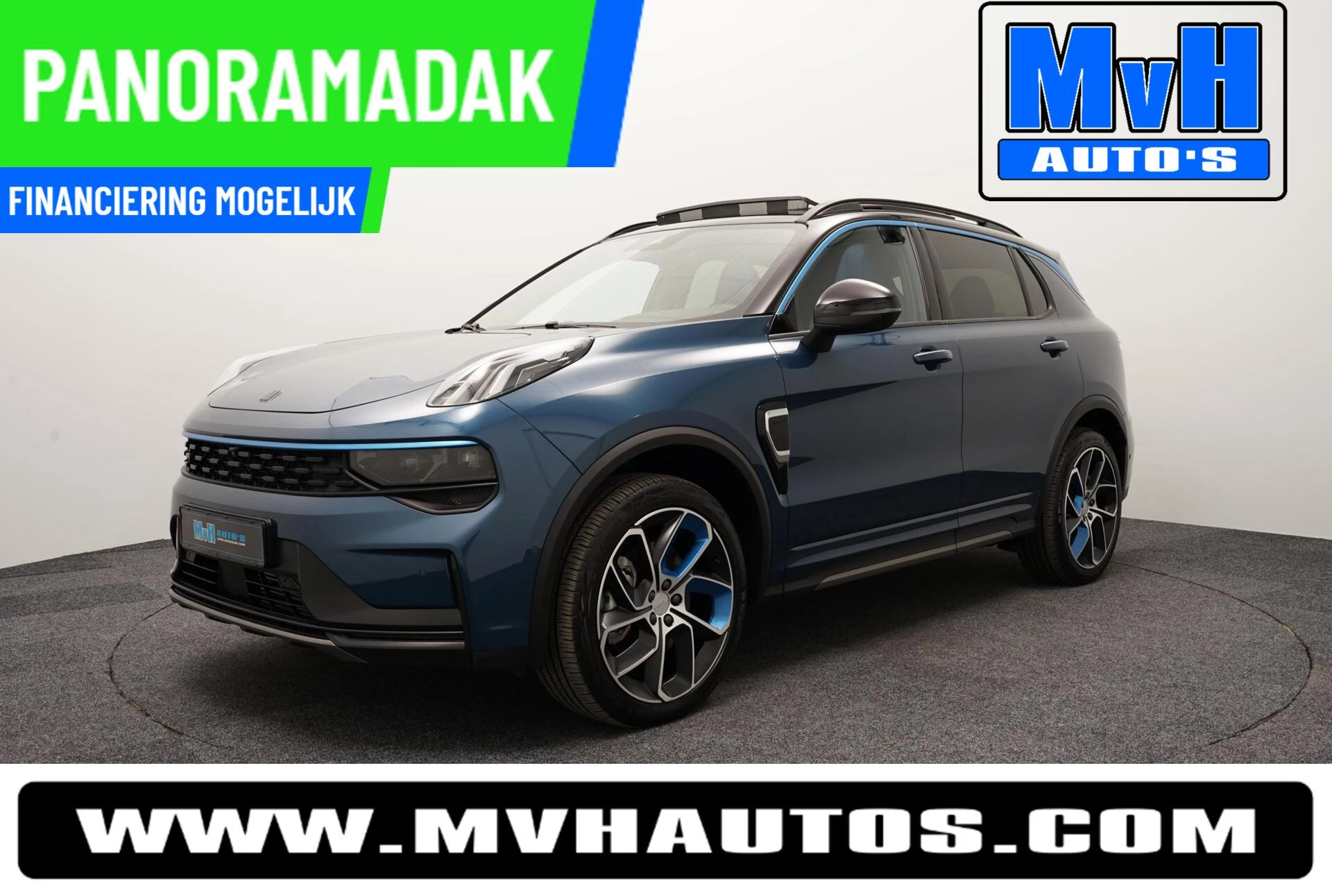 Lynk & Co 01 2023 - 1.5 PHEV|ZWARTE.HEMEL|360ºCAM|PANO|262PK|SOH94% afbeelding 1