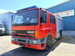 DAF 65.210 1994 - ATI CREWCAB KRONENBURG FIRE TRUCK (ONLY 26.750 KM!!! / EURO 2 / FULL STEEL SUSPENSION / MANUAL GEARBOX / ETC.) te koop