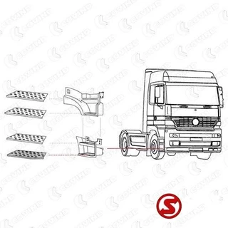 Mercedes-Benz Actros - Trede mp1 - 2 - 3 mega space rechts immagine 2