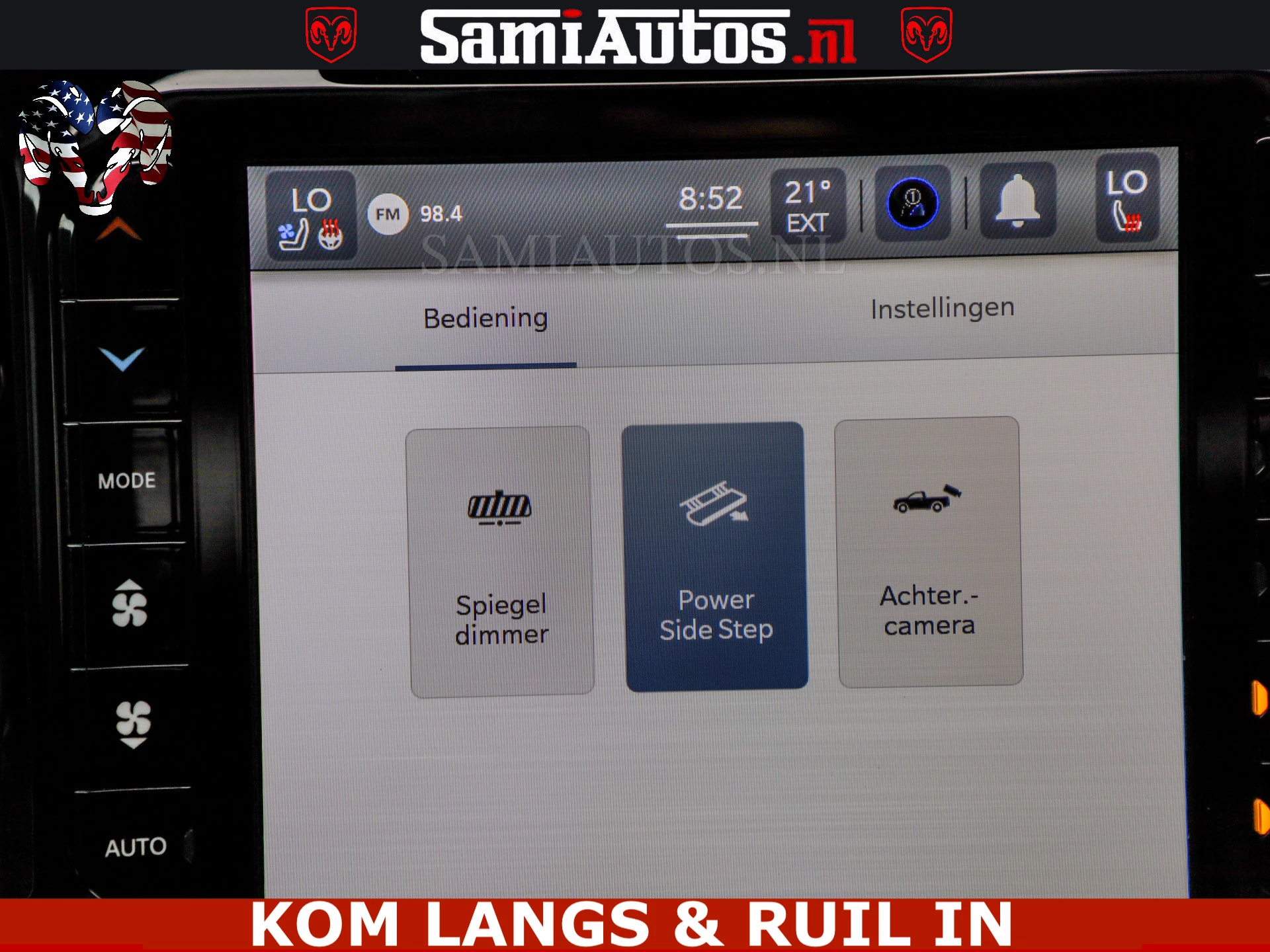 Dodge Ram Pick-Up 2023 - SPORT LARAMIE 5.7 V8 HEMI | LUCHTVERING | 2023 | PANODAK | GROOTSCHERM | DC | TOP KLEUR GRANITE | afbeelding 43