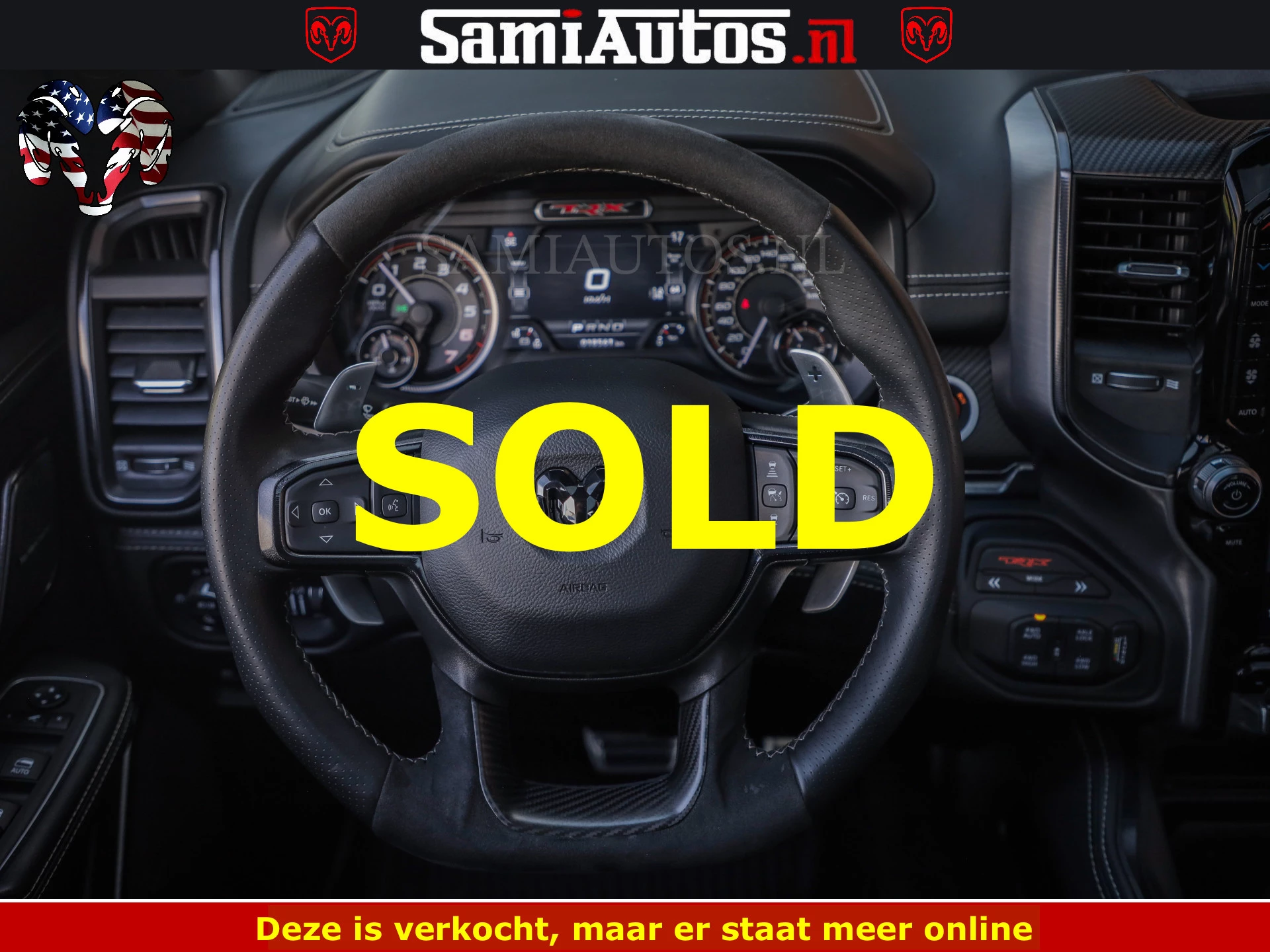 Dodge Ram Pick-Up 2023 - TRX BLACK OPS HELLCAT | 6.2 V8 712PK SUPERCHARGER | FULLY LOADED | CARBON | BLACK ON BLACK | obrázek 31