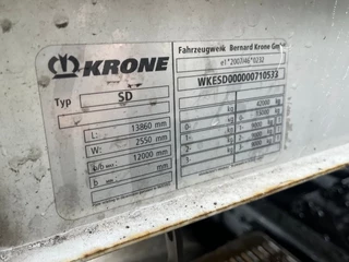Krone N/A 2016 - Schuifzeilen / BPW-assen obrazek 11