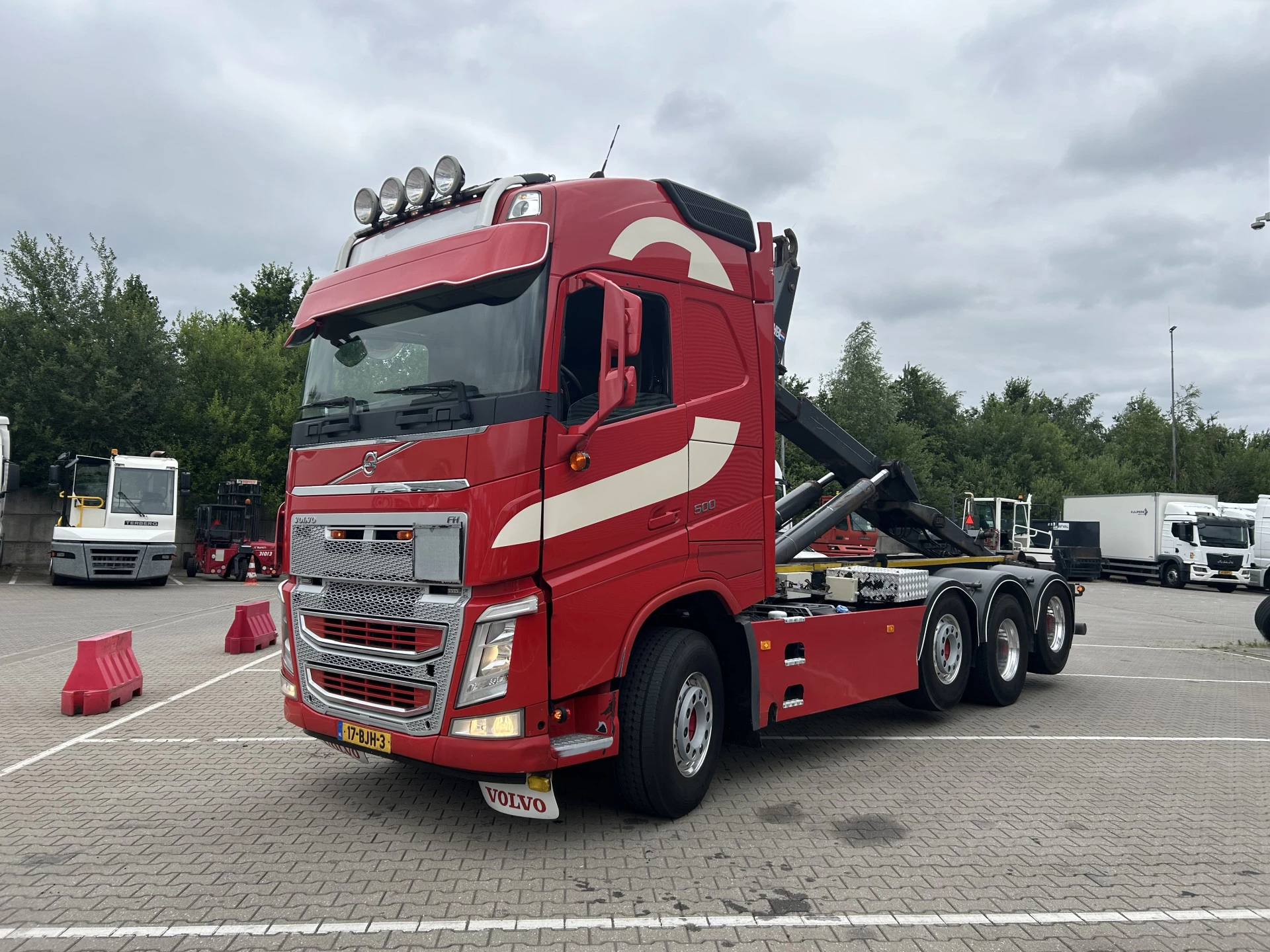 Volvo FH 2017 - 500 Globetrotter 8x2 Tridem / VDL Hook 25 Ton afbeelding 35