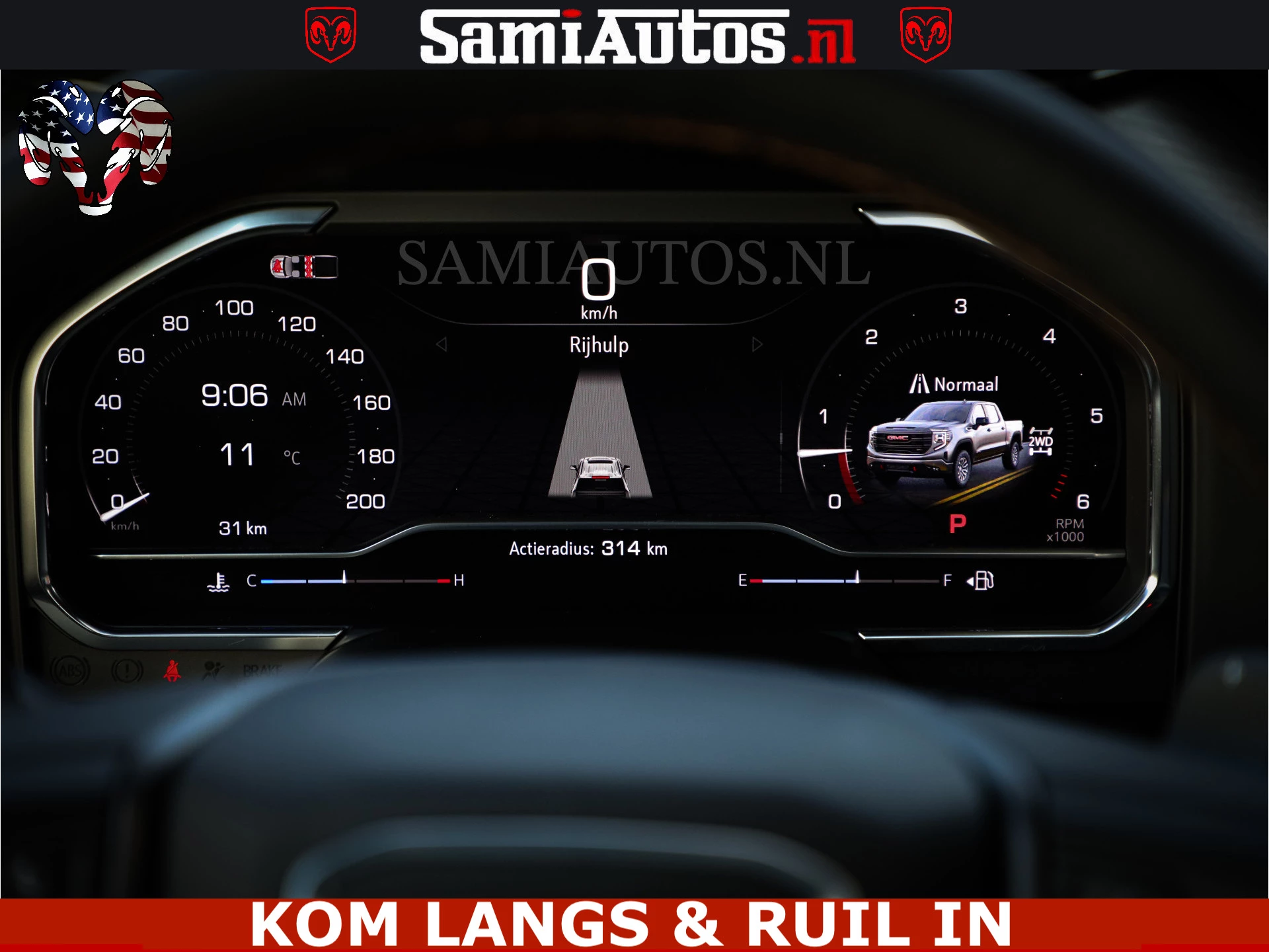 GMC Sierra 2024 - AT4 6.2 V8 4X4 | VIRTUAL COCKPIT | LPG | HUD | BOM VOL | DC | RAM DEALER NEDERLAND | afbeelding 62