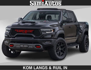 Dodge Ram Pick-Up 2024 - TRX HELLCAT | 6.2 V8 712PK SUPERCHARGER | RODE STIKSELS | FULLY LOADED | CARBON | te koop