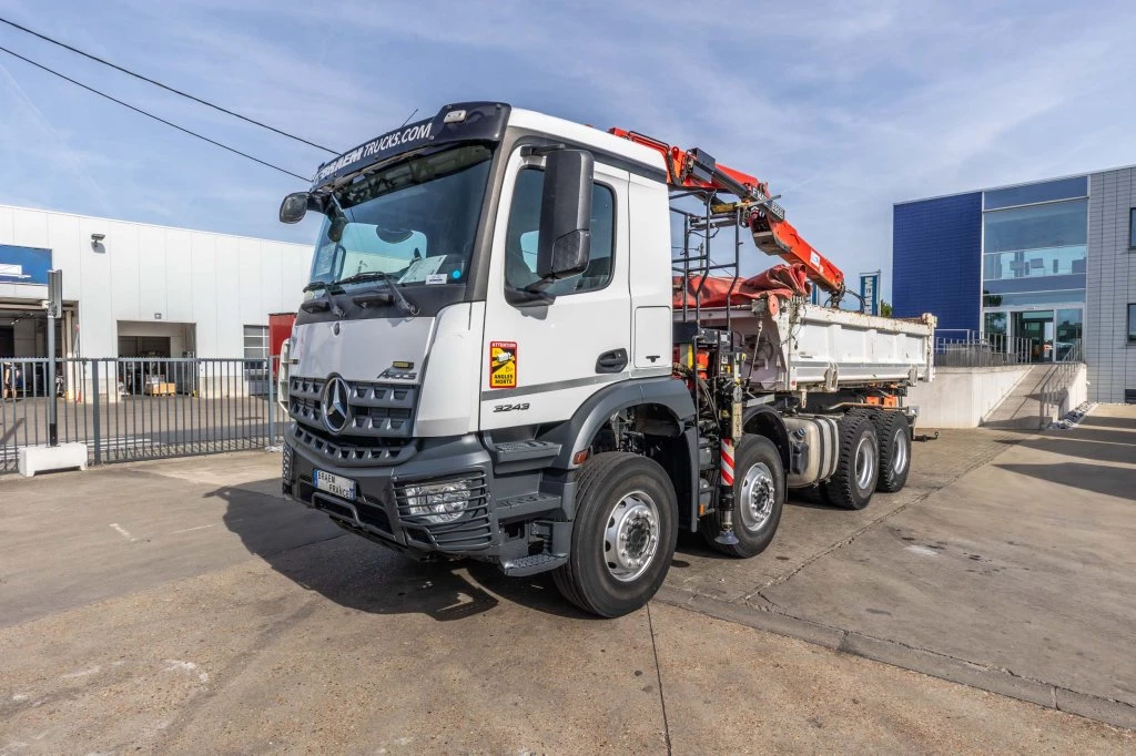 Mercedes-Benz 2017 - ACROCS 3243 BB+BIBENNE+ BAE HYDR+FASSI 16T/m+2EXT изображение 7