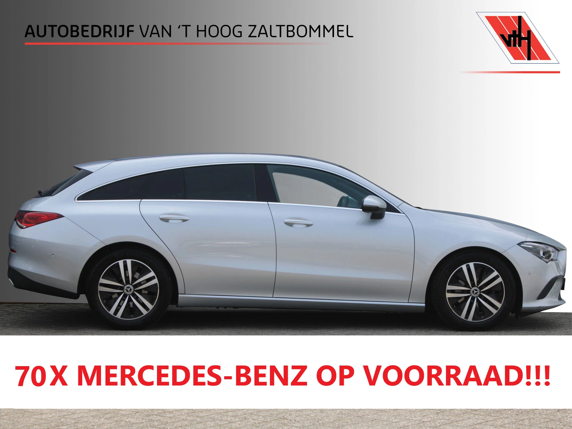 Mercedes-Benz CLA 2021 - Shooting Brake 180 AUT7 Luxury Line LEDER SFEER CARPLAY TREKHAAK afbeelding 1