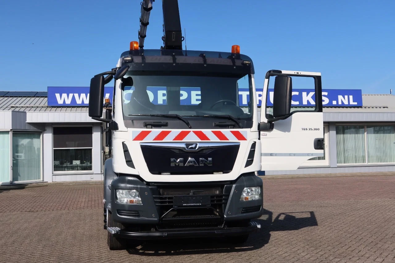 MAN TGS 2019 - 35.360 8x2 Oprijvrachtwagen + Hiab 228 E3 imagem 29