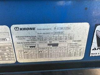 Krone N/A 2018 - ALU DROPSIDES / HUCKEPACK / DRUMBRAKES / NL-TRAILER / APK: 02-2027 image 33
