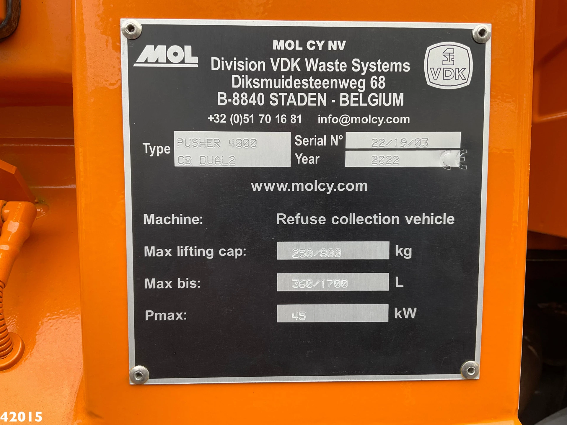 Volvo FM 330 VDK 23m³ 2022 Bild 11