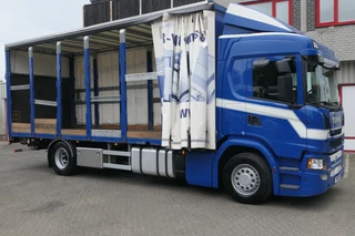 Scania G 2020 - G320 NGS | Sliding curtains | Dhollandia 2000Kg | 449391Km | 2020 | Smart Tacho 2 | Stand Klima | Euro6-D | Belgium Truck afbeelding 2 miniatuur