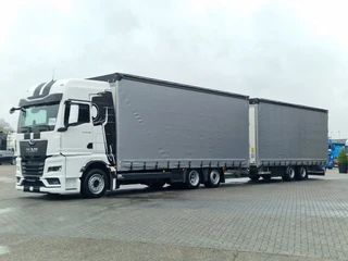 MAN TGX 2026 - 26.480 6x2 - Tautliner - H&W trailer - NEW - Retarder - Full air - immagine 2 miniatura