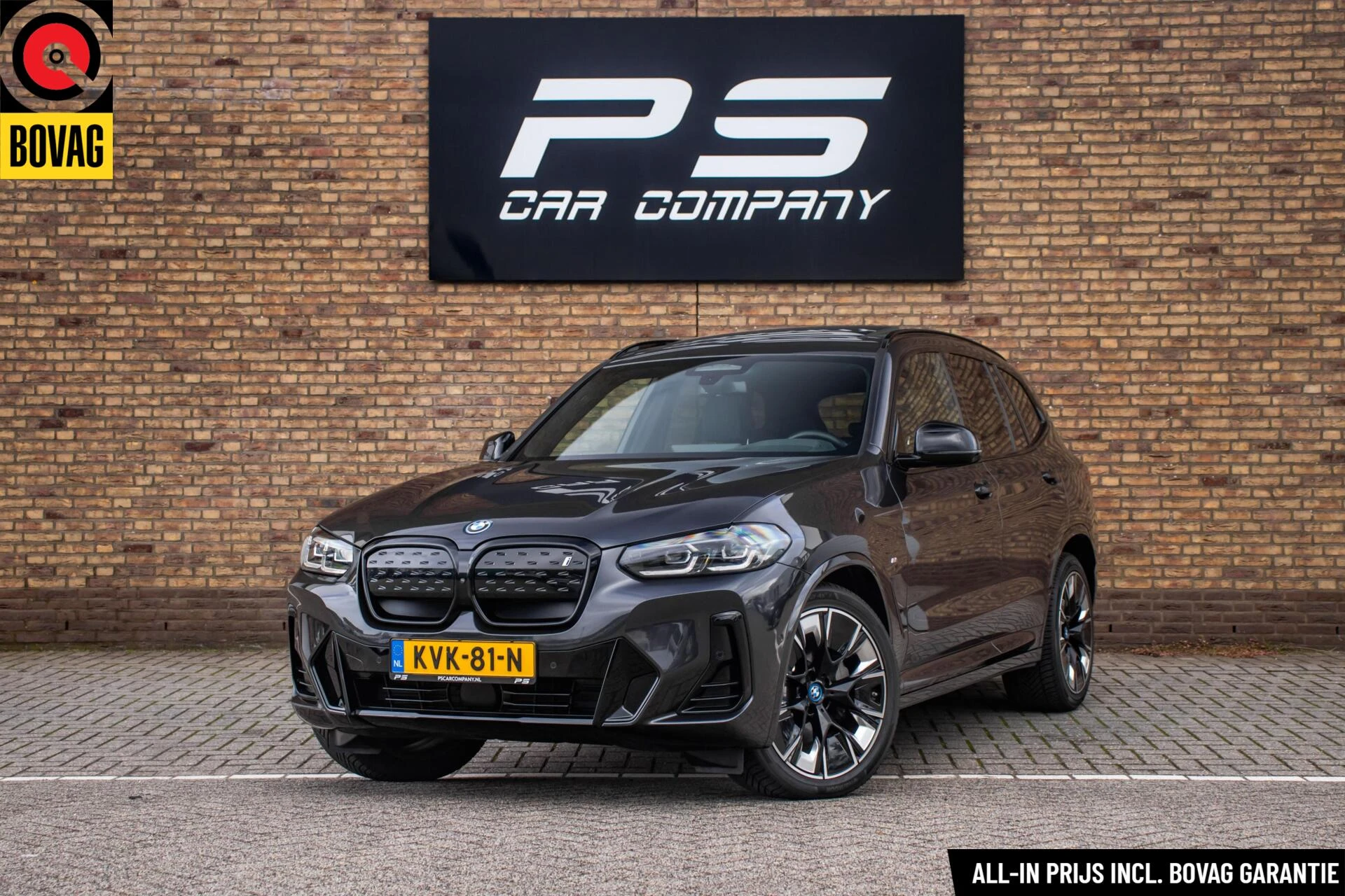 BMW iX3 2022 - M-Sport Impressive 80 kWh, BTW, VOL!, SOH 94%, Pano afbeelding 1