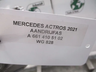 Mercedes-Benz Actros - A 661 410 51 02 AANDRIJFAS EURO 6 MODEL 2021 imagem 2 miniatura