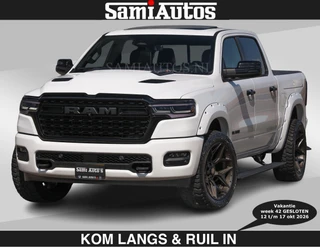 Dodge Ram Pick-Up 2024 - LIMITED H.O 540 PK 706Nm | €84950,- excl | Massage + Full Option | De Meest Luxe en Volle in zijn Klasse | te koop