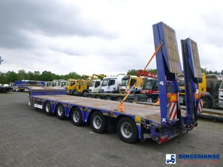 Kässbohrer 5-axle semi-lowbed trailer 84 t + ramps 2019 image 3 thumbnail