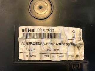 Mercedes-Benz N/A 2005 - A 9438300160 KACHEL UNIT ACTROS MP2 zdjecie 3