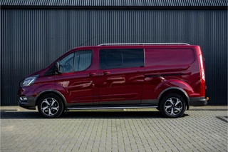 Ford Transit Custom 2022 - 2.0 TDCI L2H1 | 170PK | Trail | DC 5-Persoons | Camera | Carplay | Lederen interieur afbeelding 5