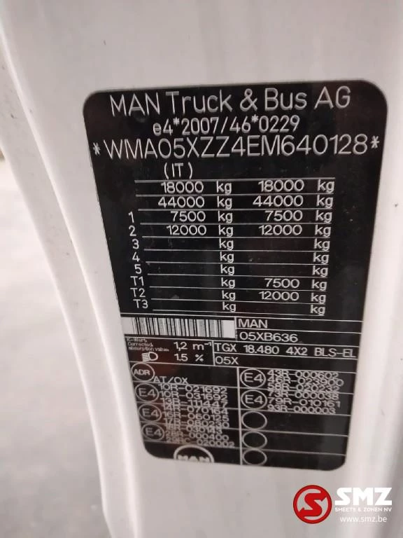 MAN 2013 - Occ Cabine compleet MAN TGX euro 5 Bild 13