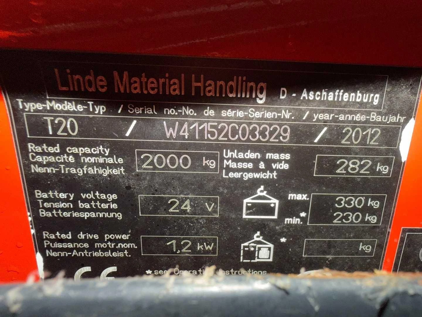 Linde T20 2012 obrázek 7