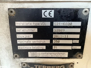 DAF 85 2012 - FAS CF 460 VDL 21 Ton haakarmsysteem obrazek 19