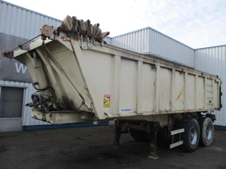Kaiser N/A 2004 - 2 axle , Steel tipper trailer , Drum Brakes , Spring Suspension imagen 1