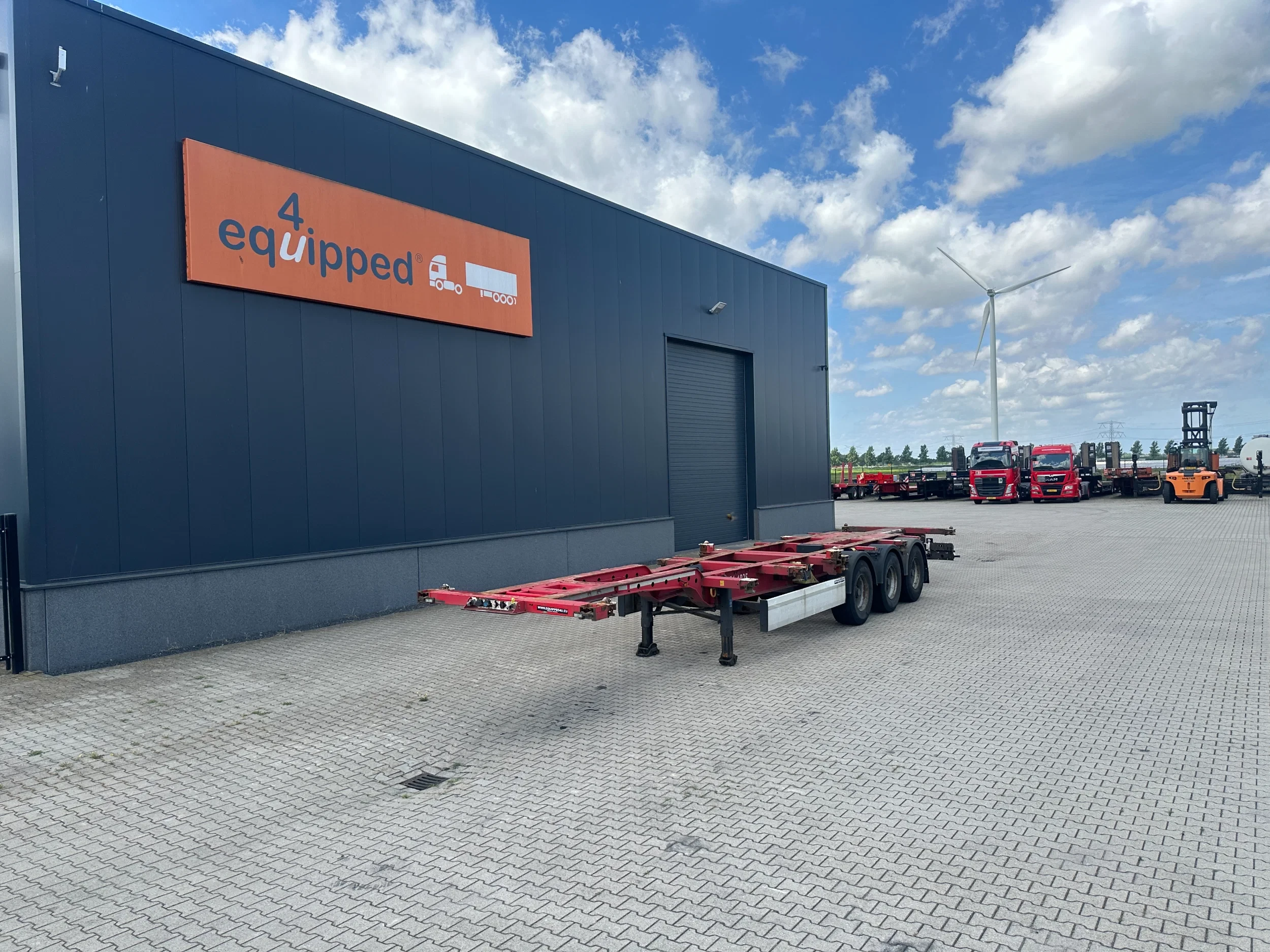 Krone 2015 - 40FT HIGH CUBE / BPW / DRUMBRAKES / NL-CHASSIS afbeelding 45
