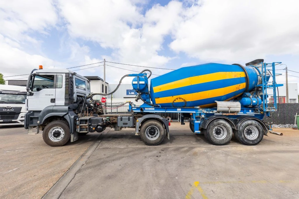 MAN TGS 2014 - 18.400 BLS-4X4+LIEBHERR 10M3(2018) afbeelding 7