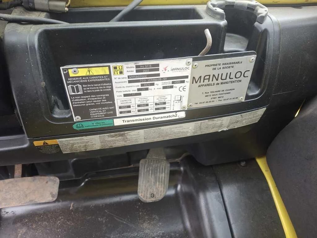 Hyster H4.5FT6 2007 image 8