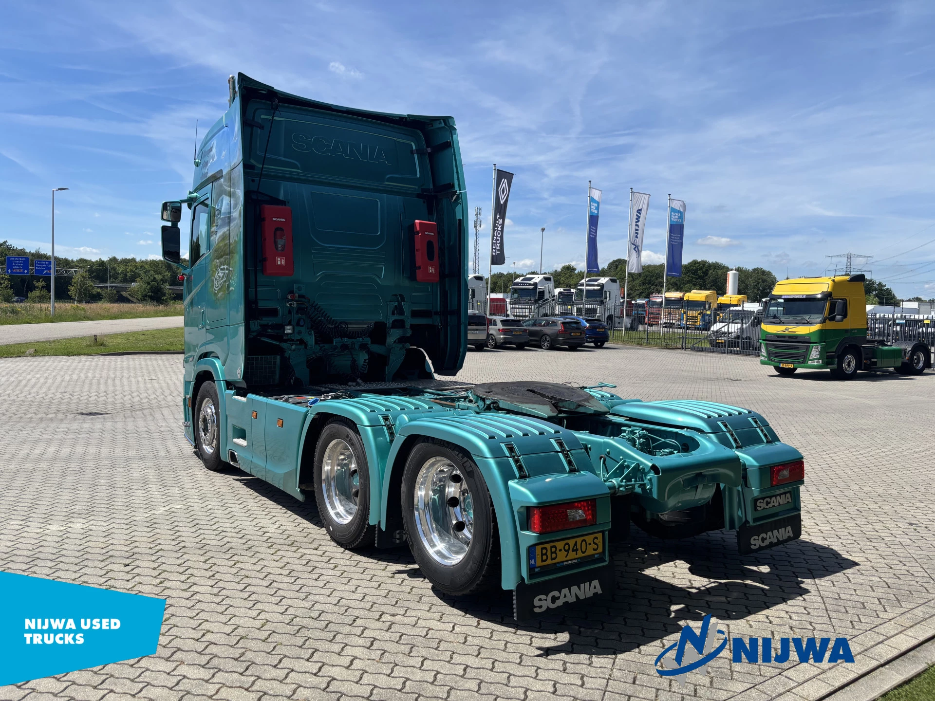 Scania S 2022 - 660 6x2 Showtruck V8 + Schuifschotel immagine 4