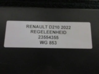 Renault - 23554355 REGELEENHEIN RENAULT D210 EURO 6 изображение 2 миниатюра