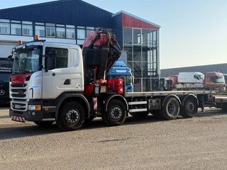 Scania G 2013 - G440 8X2 MET FASSI F5602.25 MET 2 AS AANHANGER image 32