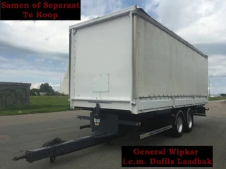 General Trailers N/A 2003 - RC18CW - Wipkar Wisselbare Opbouw 53-WN-JX- I.c.m. Dufils Laadbak bild 1