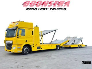 DAF CF 330 Tijhof TA-12000 6-Cars 2 x Winch 1e eigenaar 2016 na sprzedaż