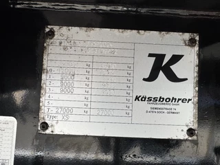 Kässbohrer N/A 2021 - Gesloten Trailer / BPW-Disc / Lift-As / Laadklep / Apk 04-2027! immagine 10