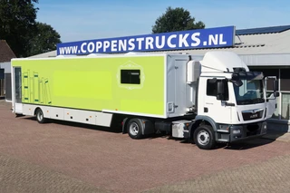 Trailer PRSH 10TRI 2005 - PRSH10TRI Bibliotheek, race, camper trailer + MAN TGL 15.290 afbeelding 2 miniatuur