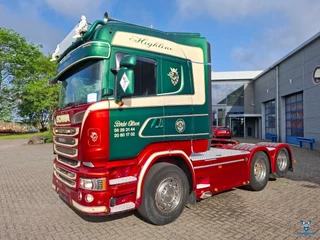 Scania R 2016 - R580 V8 / ONLY:478179KM / HYDRAULICS / LEATHER / AUTOMATIC / EURO-6 / 2016 te koop