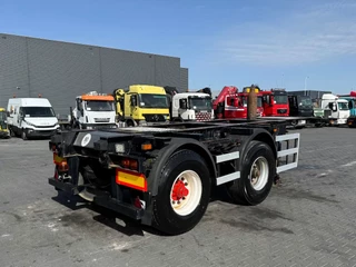 Pacton Oplegger 1996 - 20F Container / Ballast / / Trailer / Aufleger imagen 6