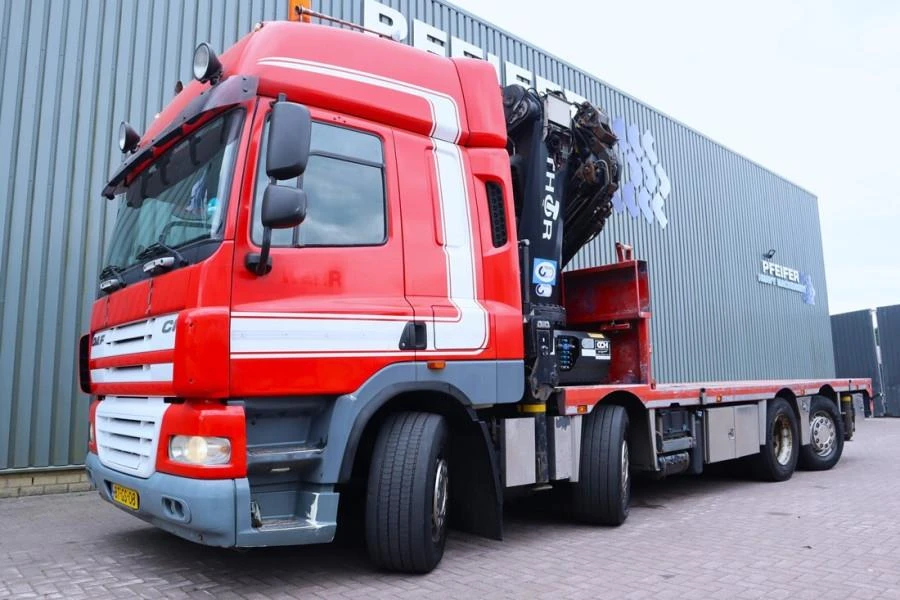 DAF 85 2007 - CF85 With HMF 85t/m Crane Dutch Registration, HMF изображение 1