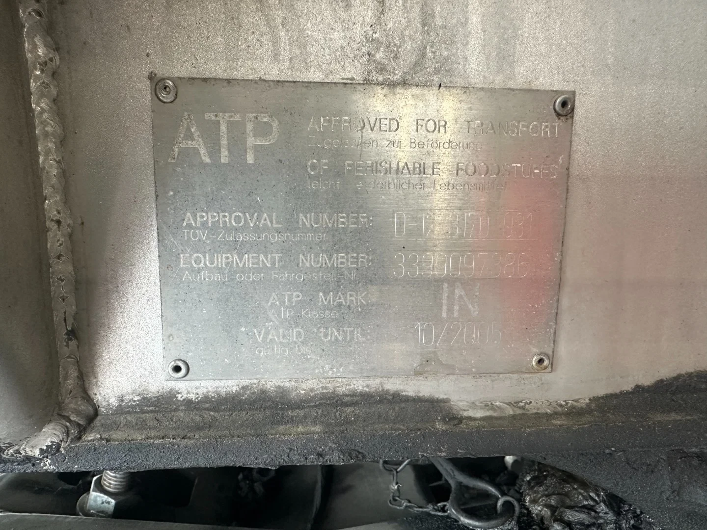 Feldbinder 1999 - LEBENSMITTEL / LEVENSMIDDELEN / FOOD / 33.500L / 3-COMP / PUMPE / LIFTACHSE obrázek 71