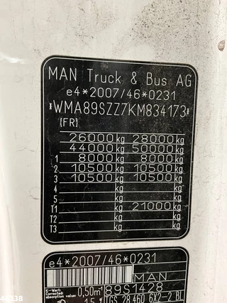 MAN TGS 2019 - 28.460 Euro 6 20 Ton haakarmsysteem obrazek 22