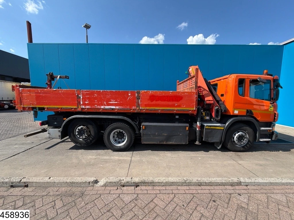 Scania P 2017 - 340 6x2, Euro 6, CNG, PTO, Palfinger, Remote afbeelding 14