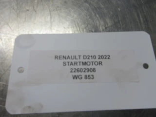 Renault - 22602908 STARTMOTOR RENAULT D210 EURO 6 изображение 3 миниатюра