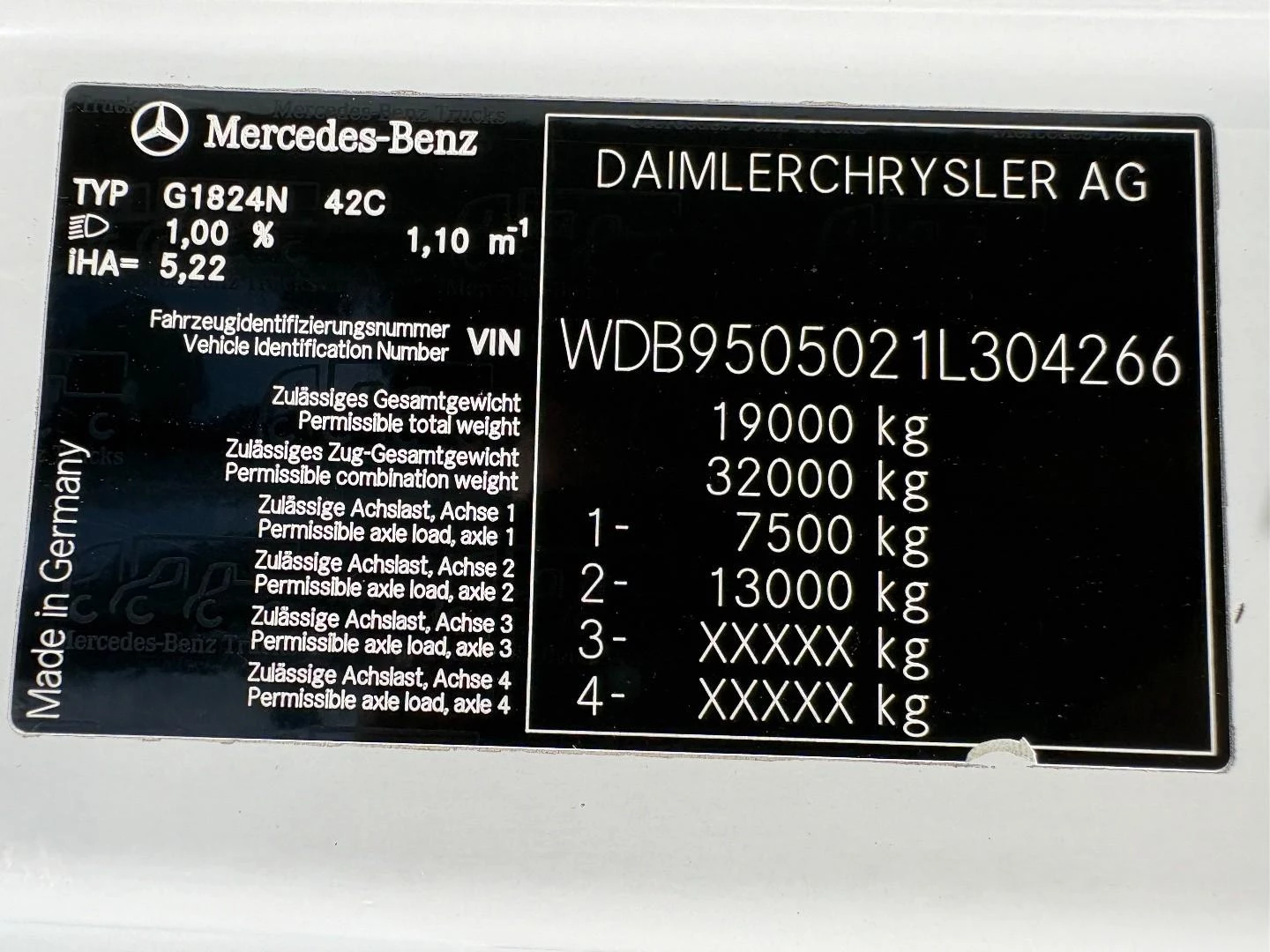 Mercedes-Benz Axor 2008 Bild 26