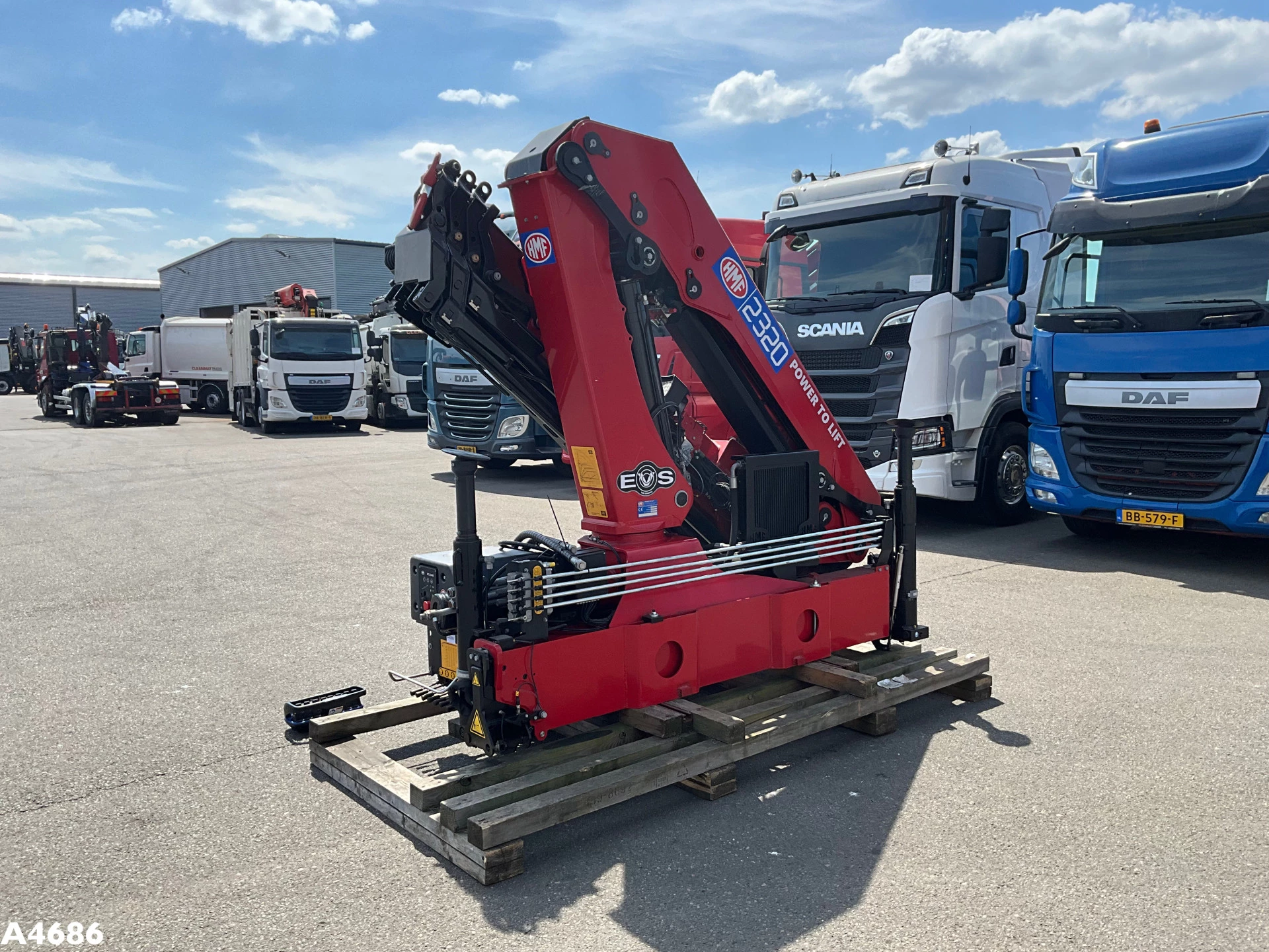 HMF 23 Tonmeter laadkraan NEW & UNUSED! 2022 afbeelding 4