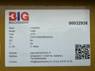 Caterpillar 140M 2014 - N/A obrazek 29