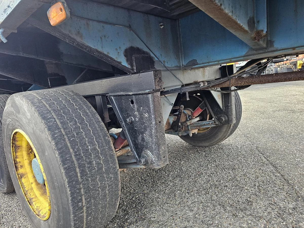 LINTRAILERS LSPU 18-27 | EXTENDIBLE TRAILER 21.20 MTR | STEERING AXLE | good sliding. 2000 Bild 15