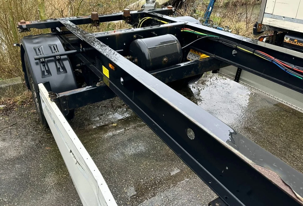 Krone 2015 - 2 As Krone Vrachtwagen Aanhangwagen T.b.v. Laadbakken, 27-WN-PF Bild 11