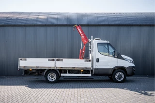 Iveco Daily 2015 - 50C15 3.0L | Open Laadbak | Kraan | Euro 6 | 1ste Eigenaar| 146 PK | 3-Zits image 7