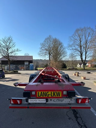 Fliegl N/A 2020 - Containerchassis für 2 Wechselbrücken 15 m extralang! obrazek 4